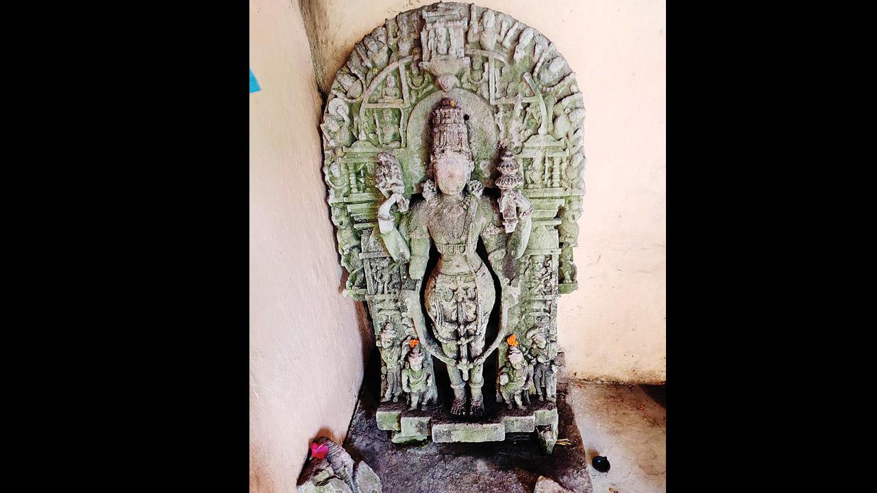 Vishnu, Nale, 11th century CE. Pics Courtesy/Dr Suraj Pandit