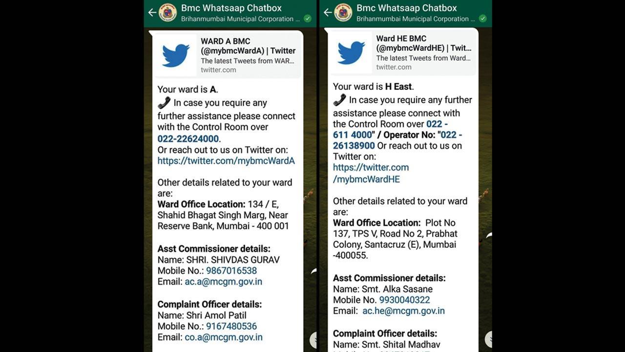 BMC fixes glitches, WhatsApp chatbot now up to date