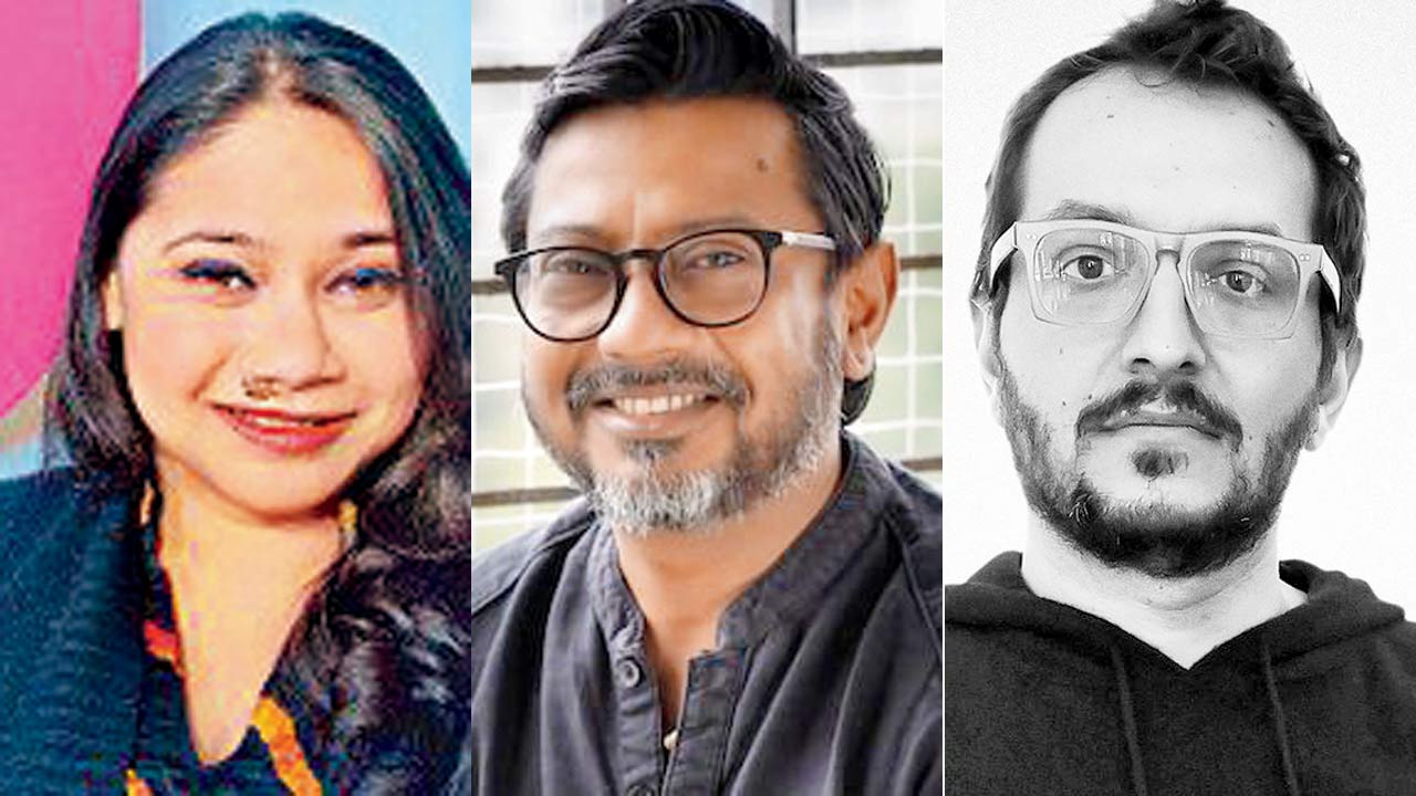 Myna Mukherjee, Onir and Davide Quadrio