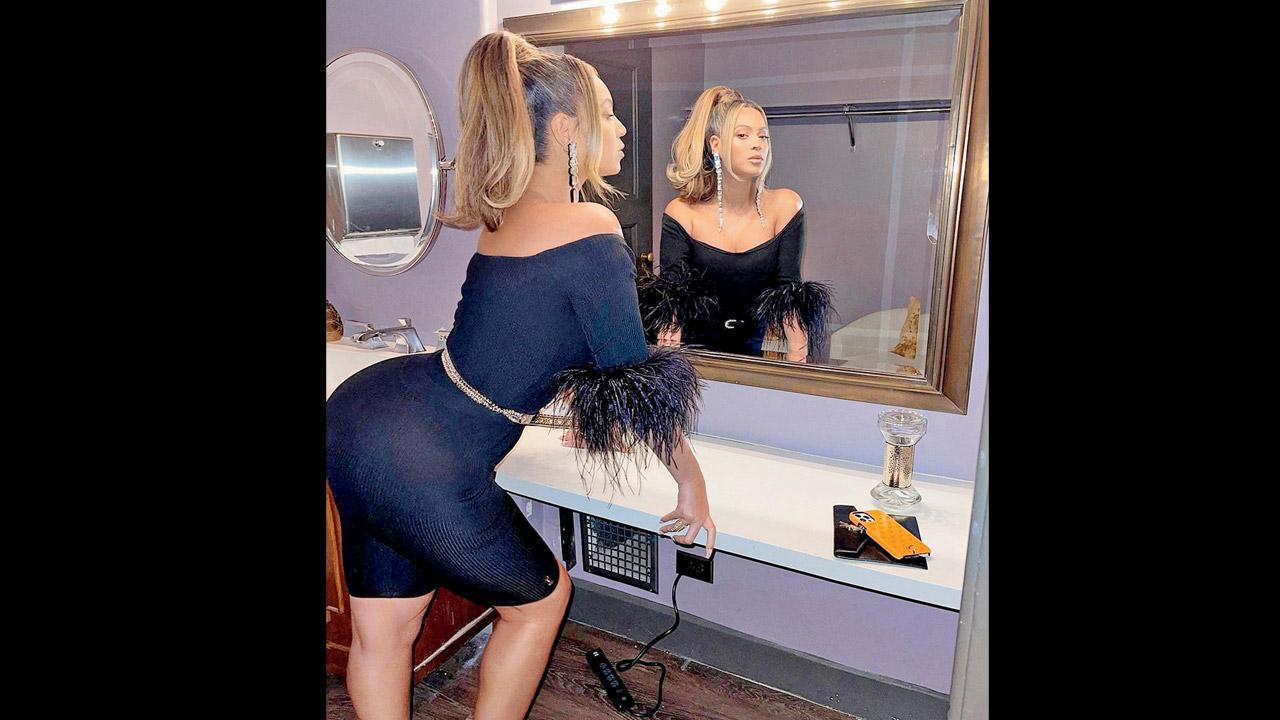 Beyonce’s latest hair colour includes money pieces