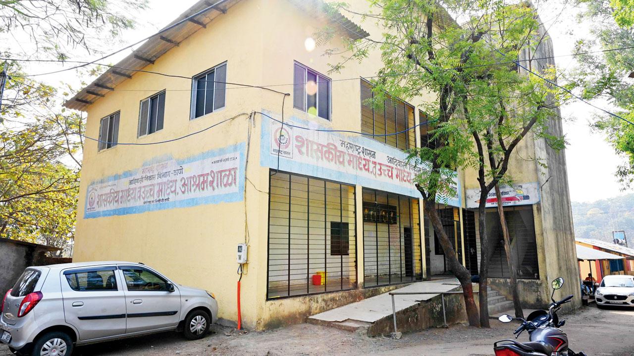 The tribal residential school at Chimbipada village
