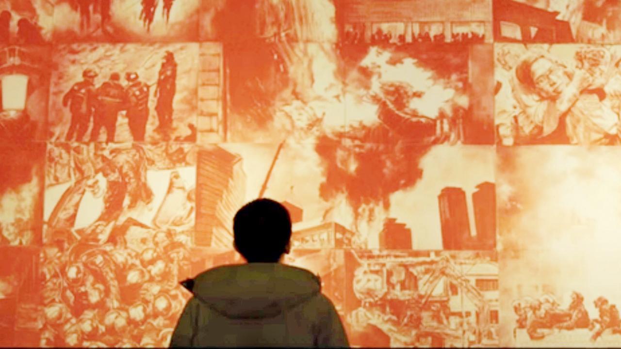Still from Burning, a film adapted from Murakami’s short story
