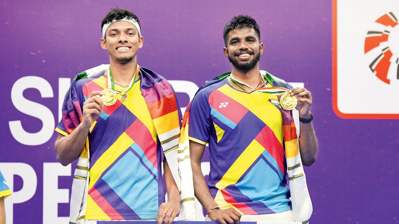 India Open winners Chirag Shetty and Satwiksairaj Rankireddy