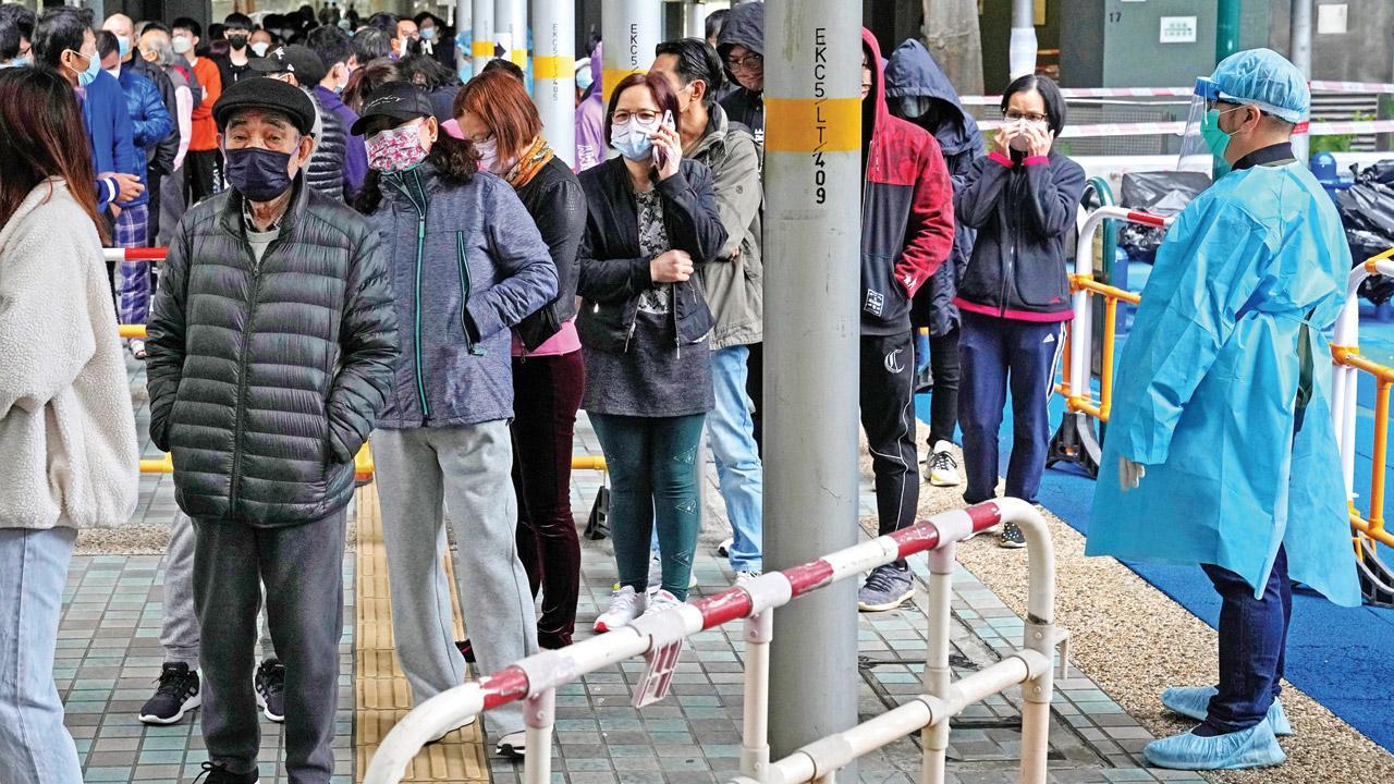 Hong Kong virus cluster prompts partial lockdown