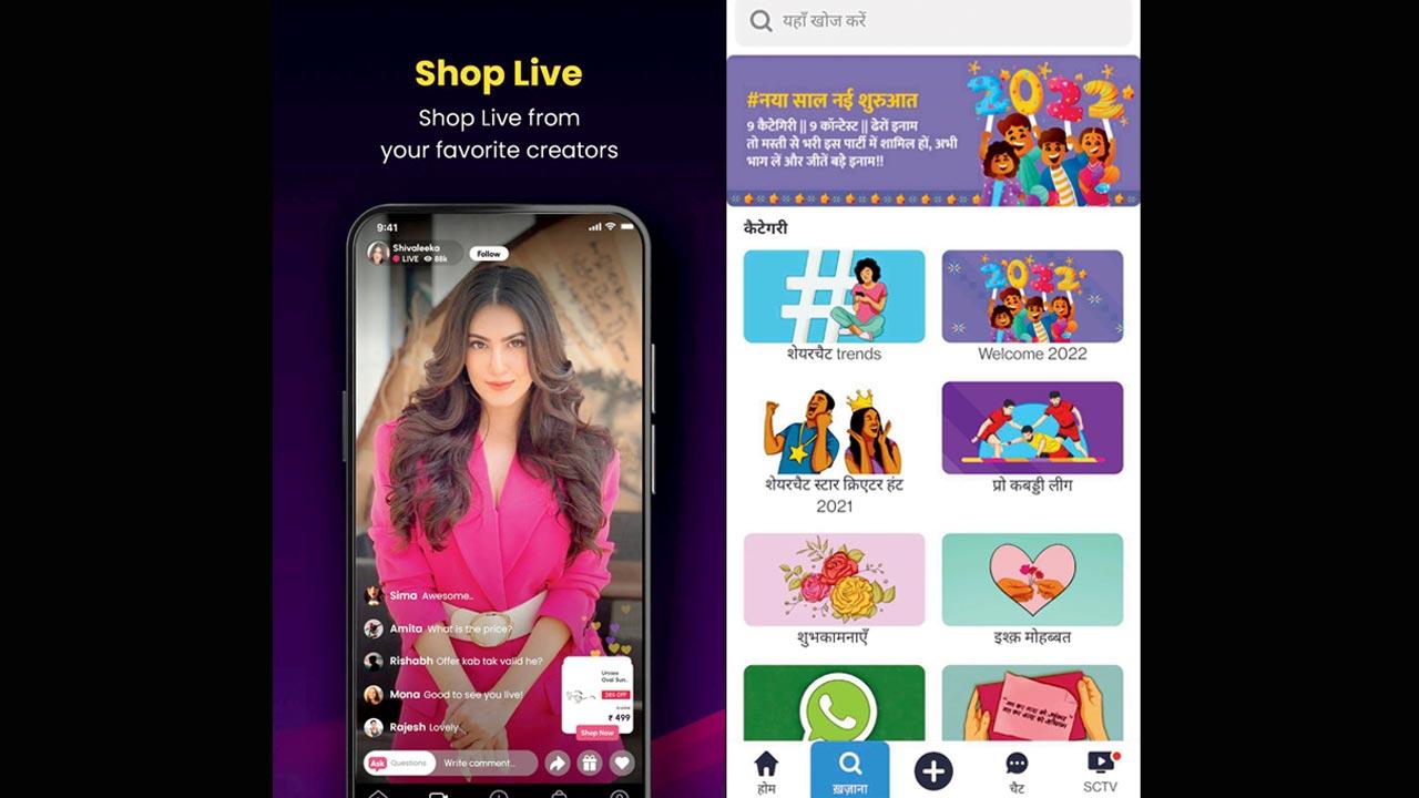 Roposo and ShareChat are two of the most popular vernacular social media apps