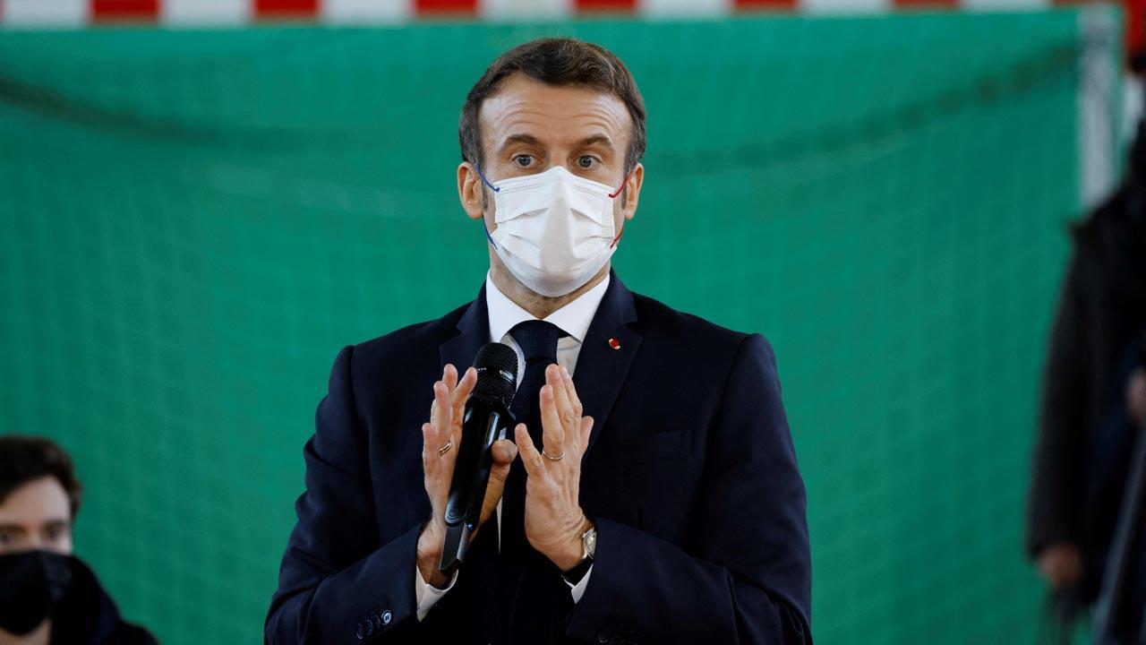 French President Macron voices need to work for quick de-escalation around Ukraine