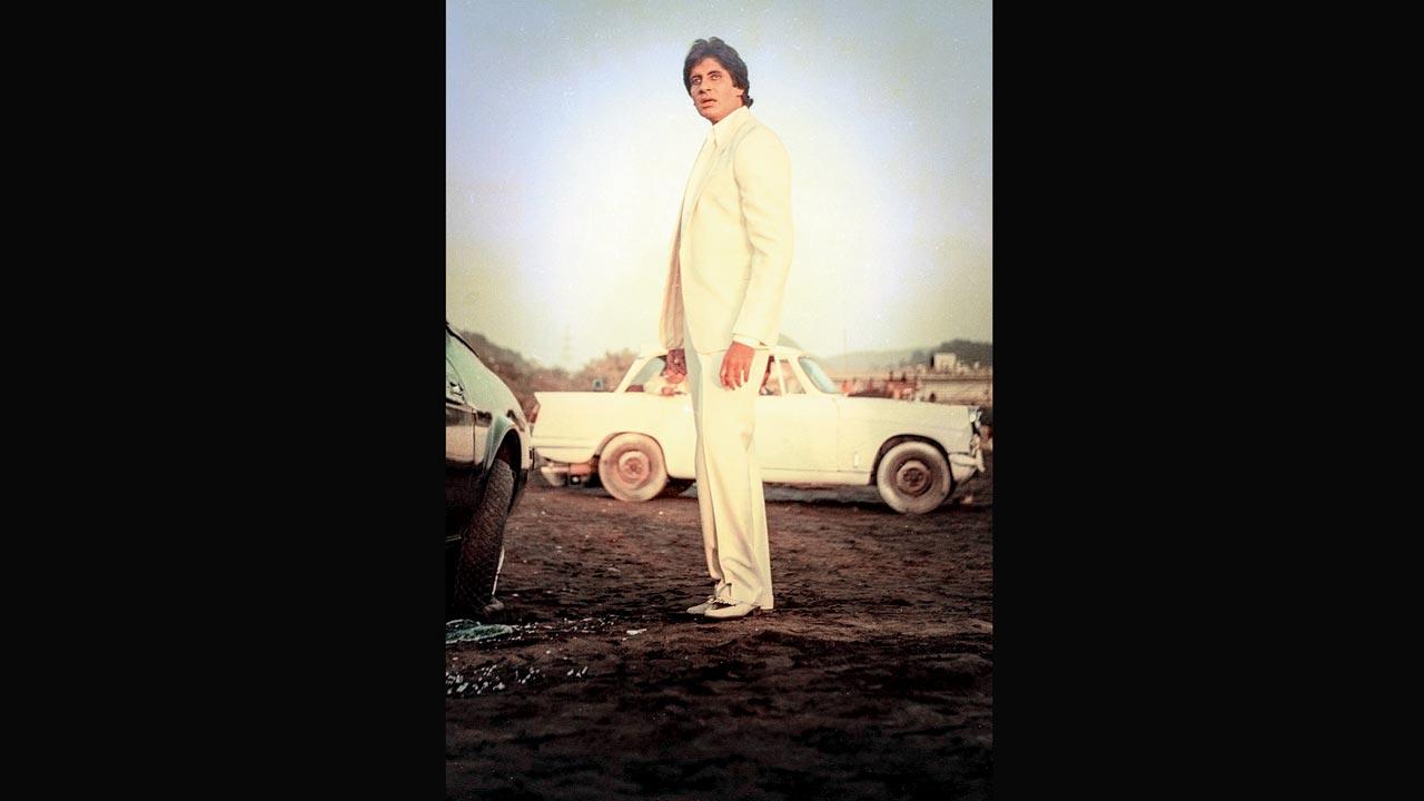 Amitabh Bachchan as Vijay Dinanath Chauhan in Agneepath where for the first time since Reshma Aur Shera, he didn’t speak in his signature baritone. He created a rasping voice modelled on that of Tamilian don Varadarajan Mudaliar
