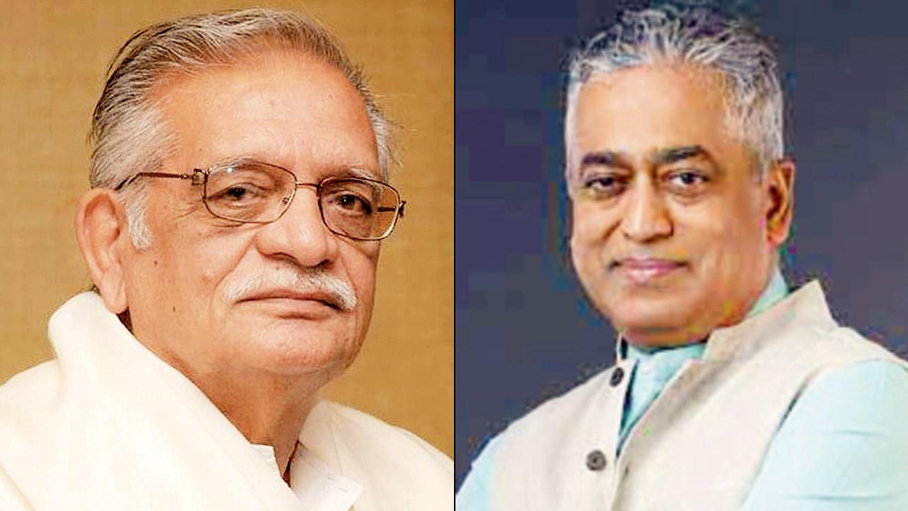 Gulzar and Rajdeep Sardesai