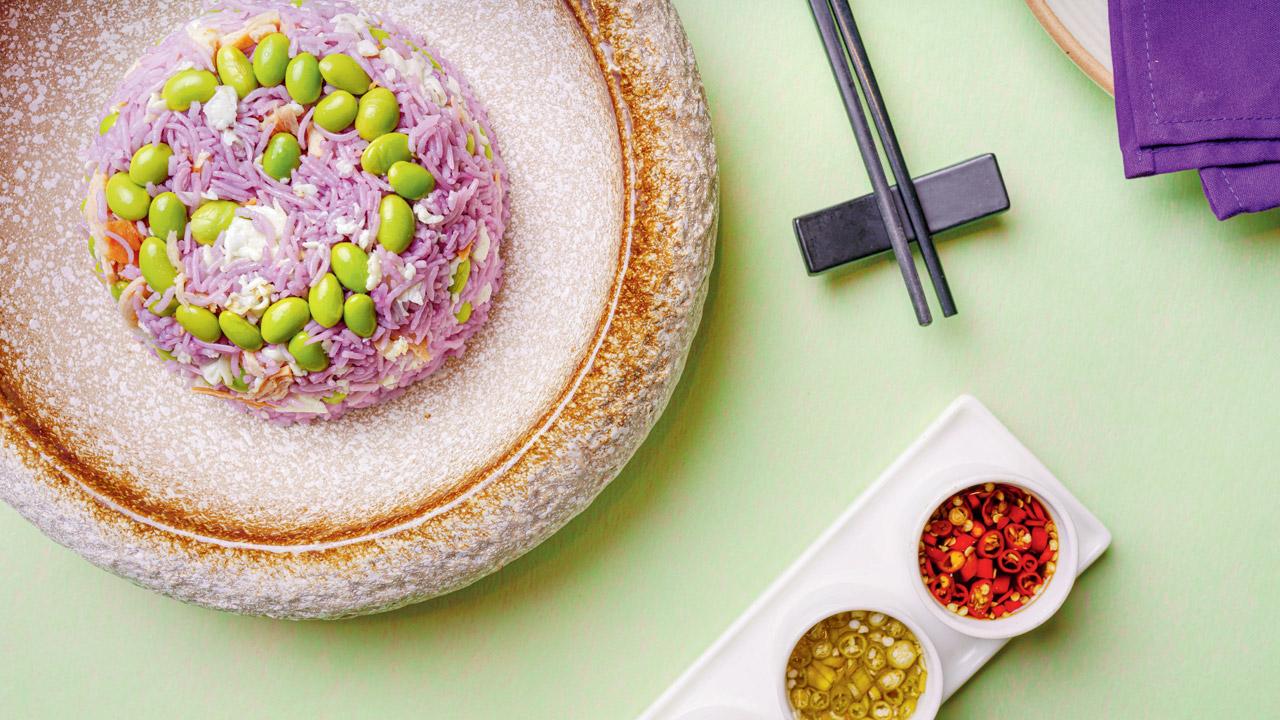 Purple rice