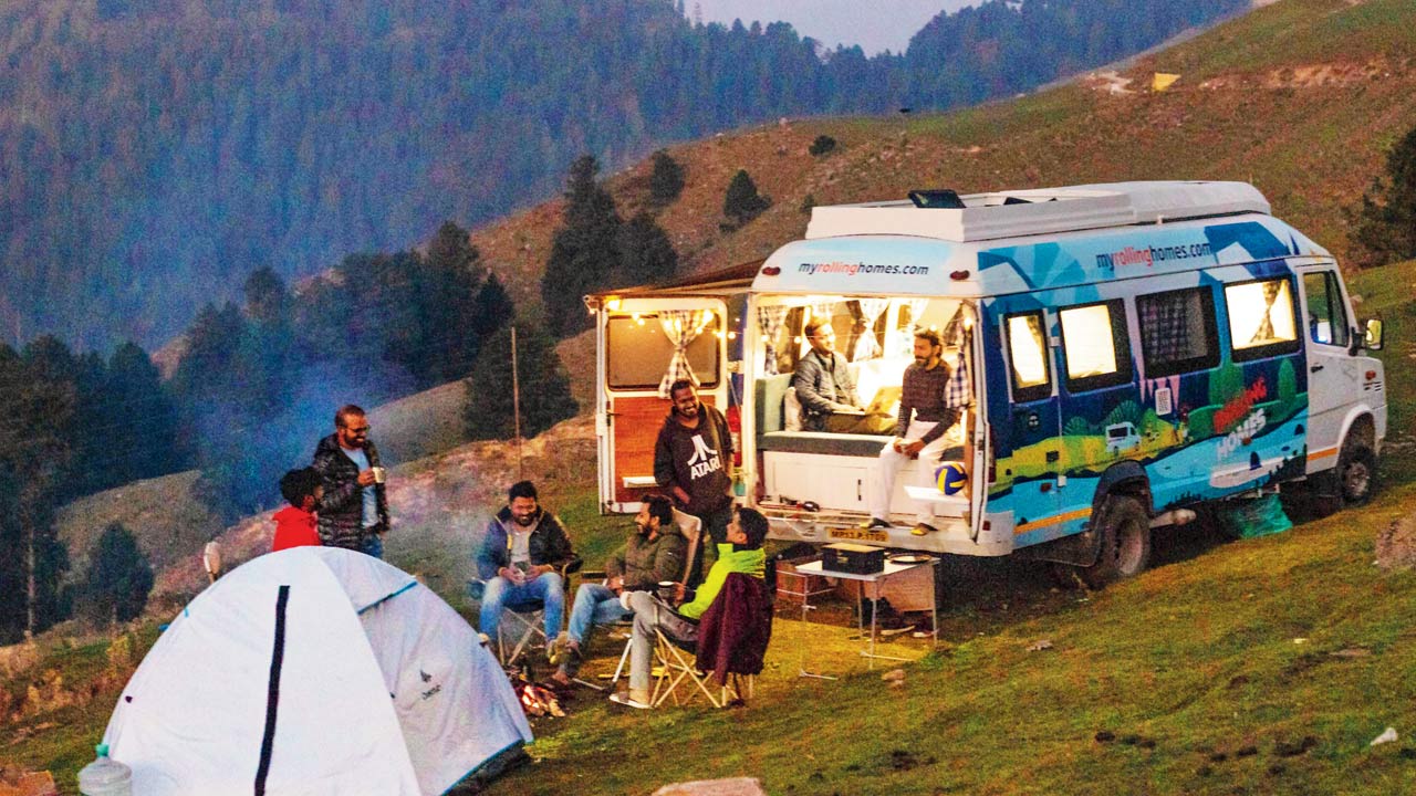 Aman Verma has travelled in a caravan in countries like Iceland and New Zealand