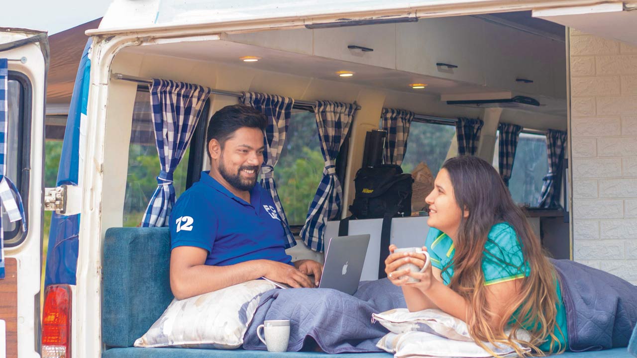 Aman Verma has travelled in a caravan in countries like Iceland and New Zealand