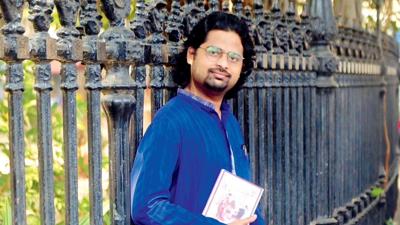 Indologist and art historian Sandeep Dahisarkar has been researching about the Pathare Kshatriyas for over a decade. Pic/Bipin Kokate