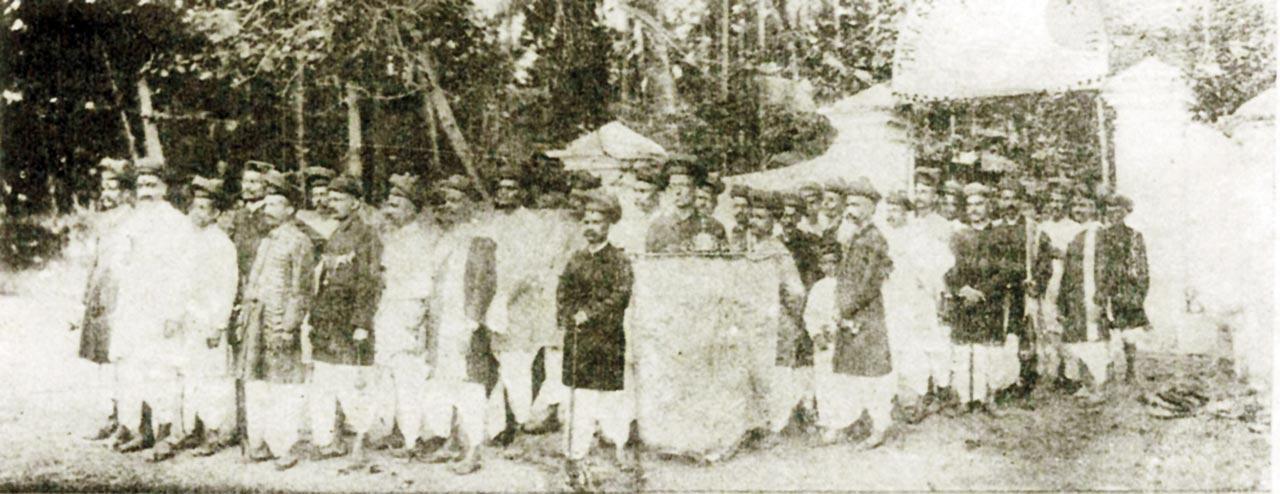 A Snehasammelan of Kshatriya Union Club, 1896