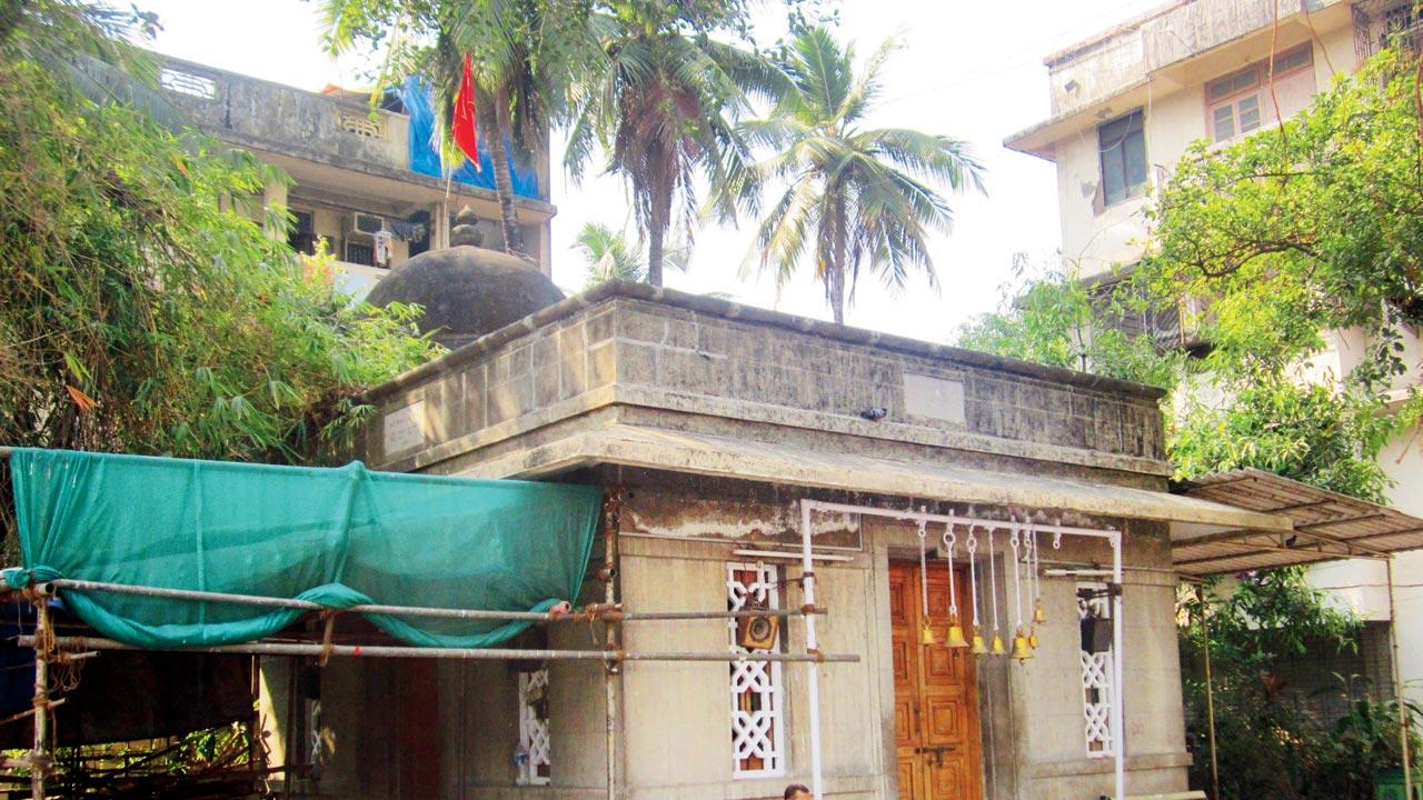 The Dattatreya temple in Prabhadevi designed by architect GB Mhatre