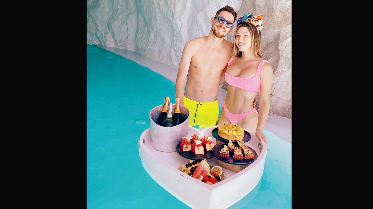 Chelsea football star Jorginho caught on dating app behind girlfriend Catherine Harding’s back