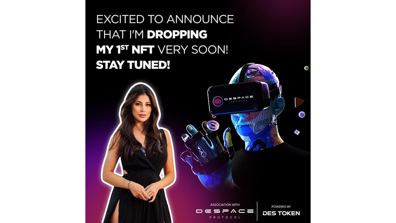 Karishma Kotak jumps on to the NFT club, soon to be live on DeSpace