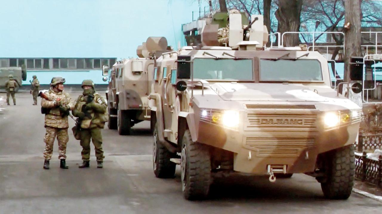 Russia-led security group to pull out troops: Kazakh Prez