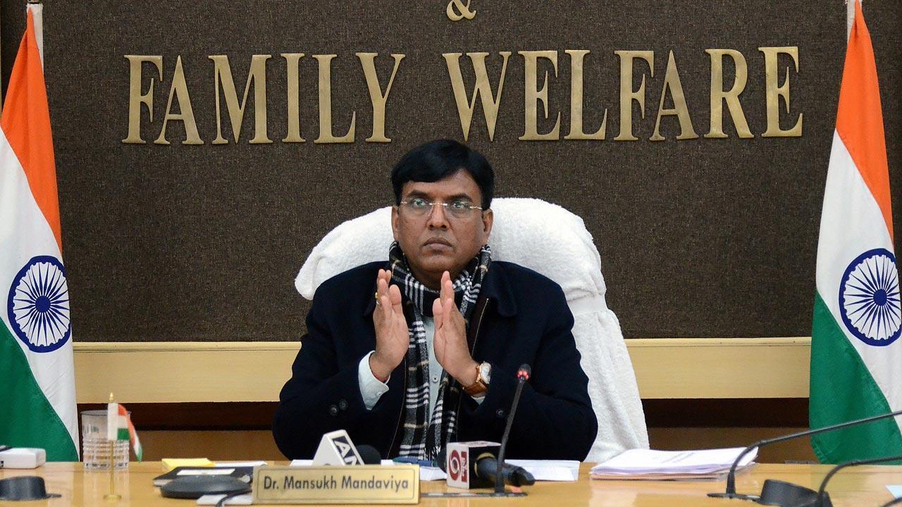 Union Health Minister Mansukh Mandaviya asks southern states to focus on 5-fold strategy against Covid-19