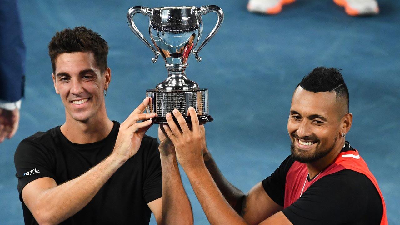 Australian Open: Kyrgios-Kokkinakis crowned men's doubles champions