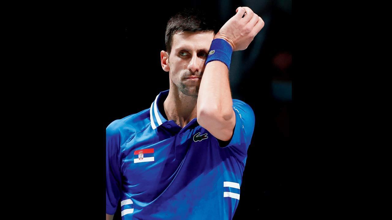 Novak Djokovic lands in trouble