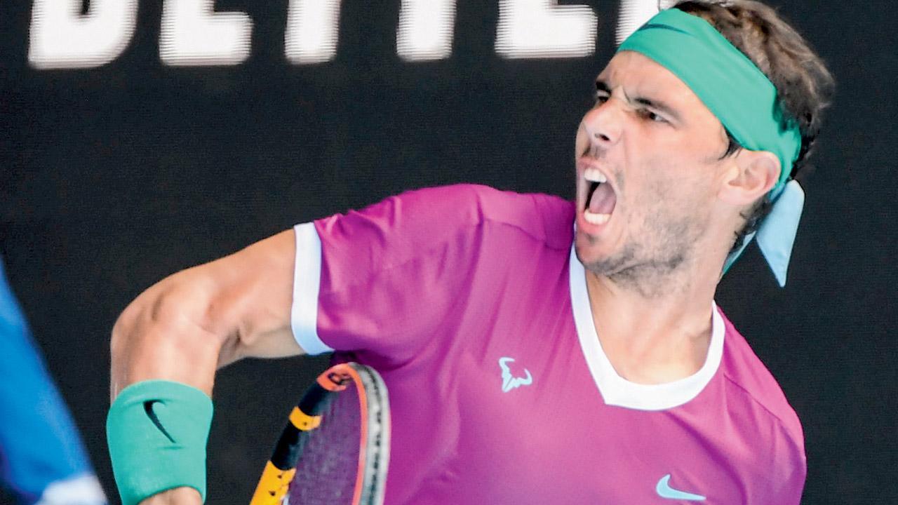 Australian Open: 'I was a bit lucky,' says Rafael Nadal