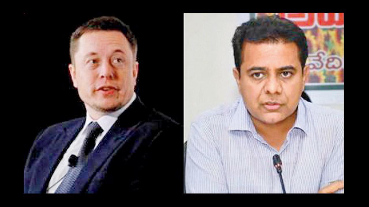 ‘Set shop’ in Telangana: KT Rama Rao to Elon Musk