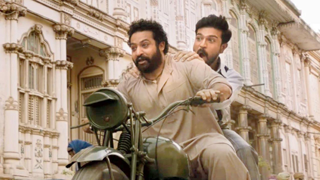 A still from RRR