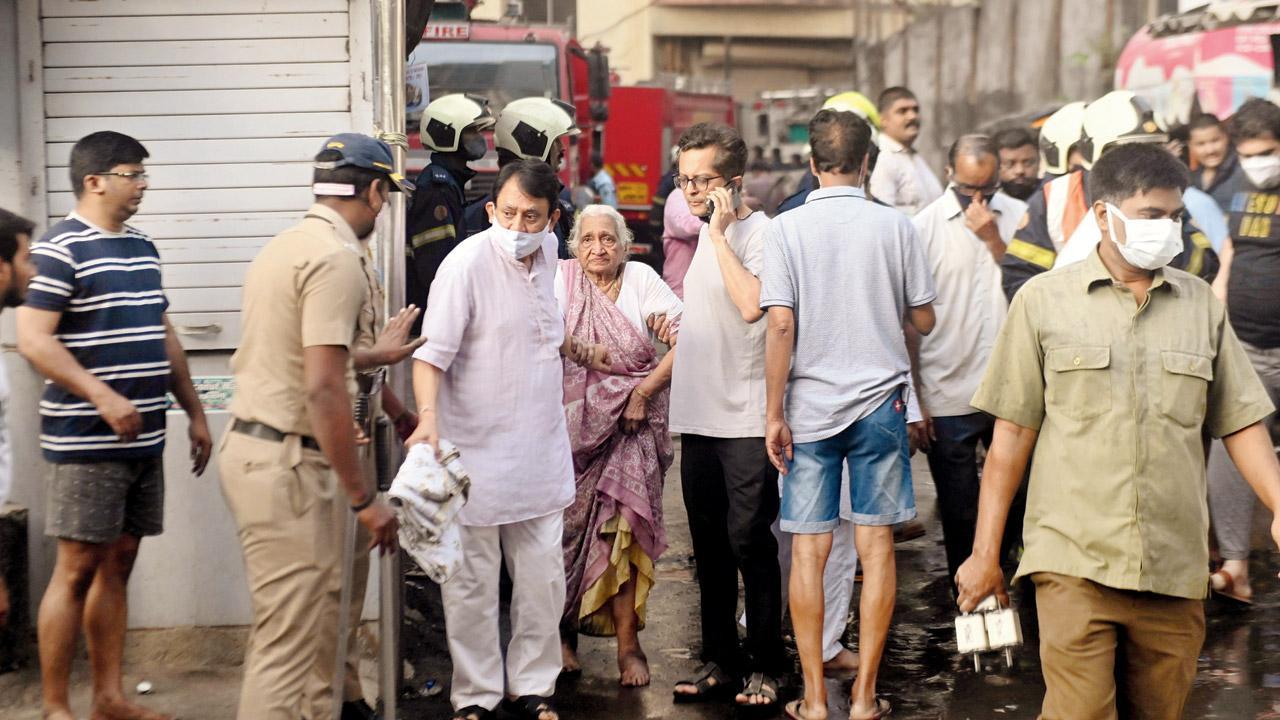 Nana Chowk fire: ‘Fire broke out in just one room’