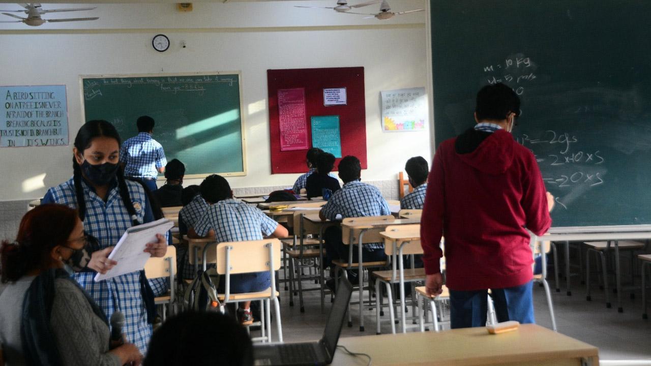 Mumbai schools reopen amid declining new Covid-19 cases