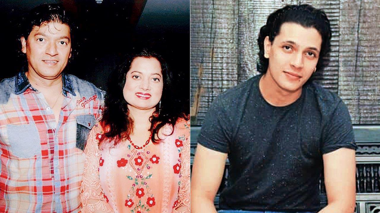 Aadesh Shrivastava with son