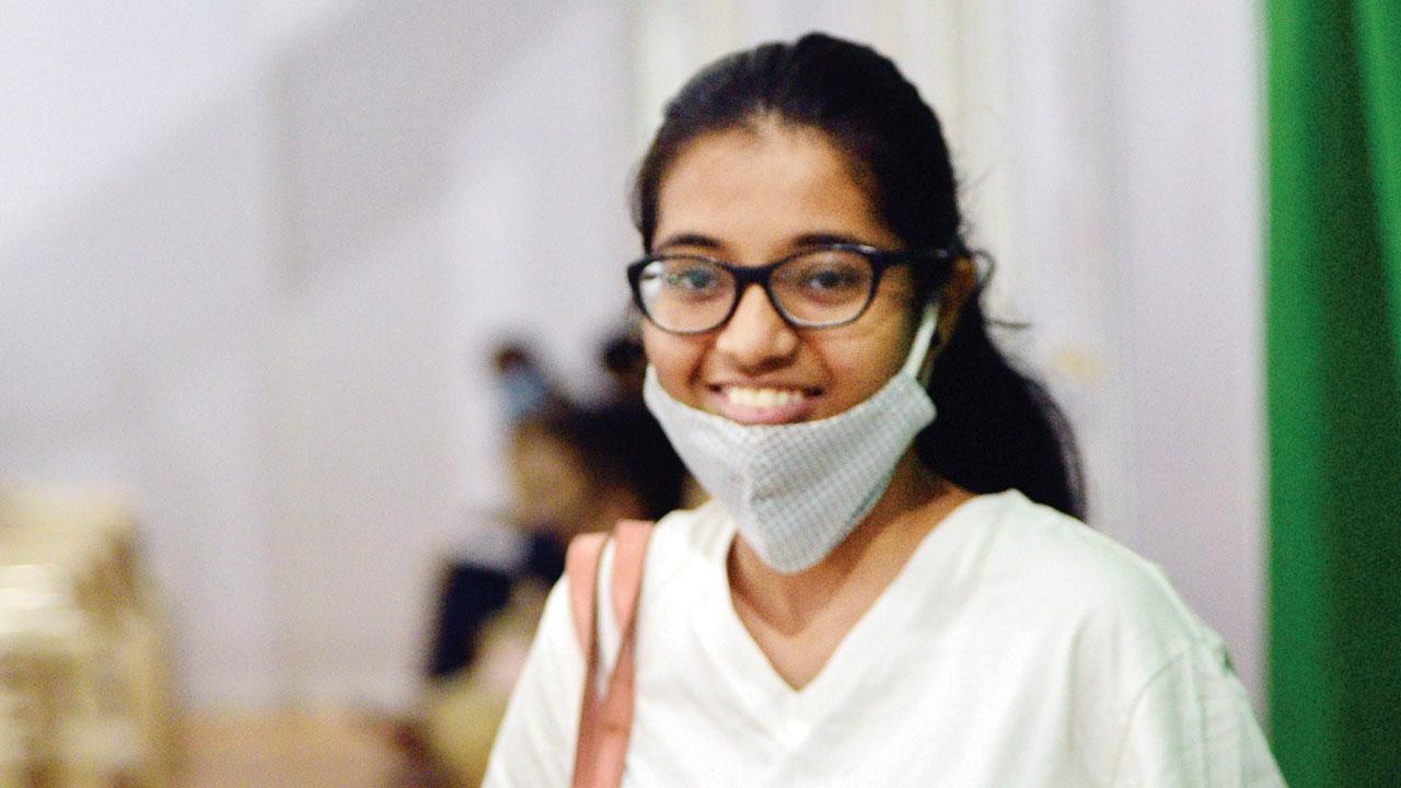 Srushti Barge, student of Kiri College, Dadar