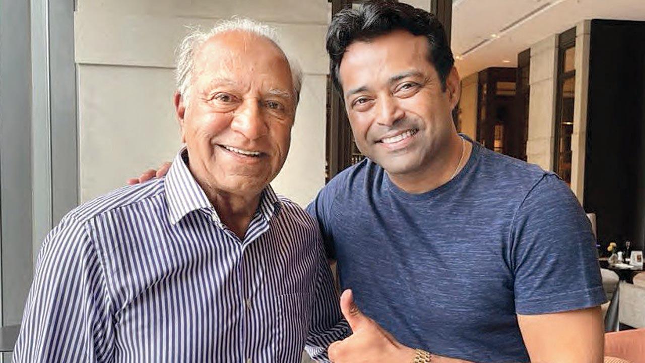With tennis ace Leander Paes, winner of 18 doubles Grand Slam titles, men’s singles semi-finalist at the Atlanta Olympics in 1996 and one of the greatest doubles players in tennis history