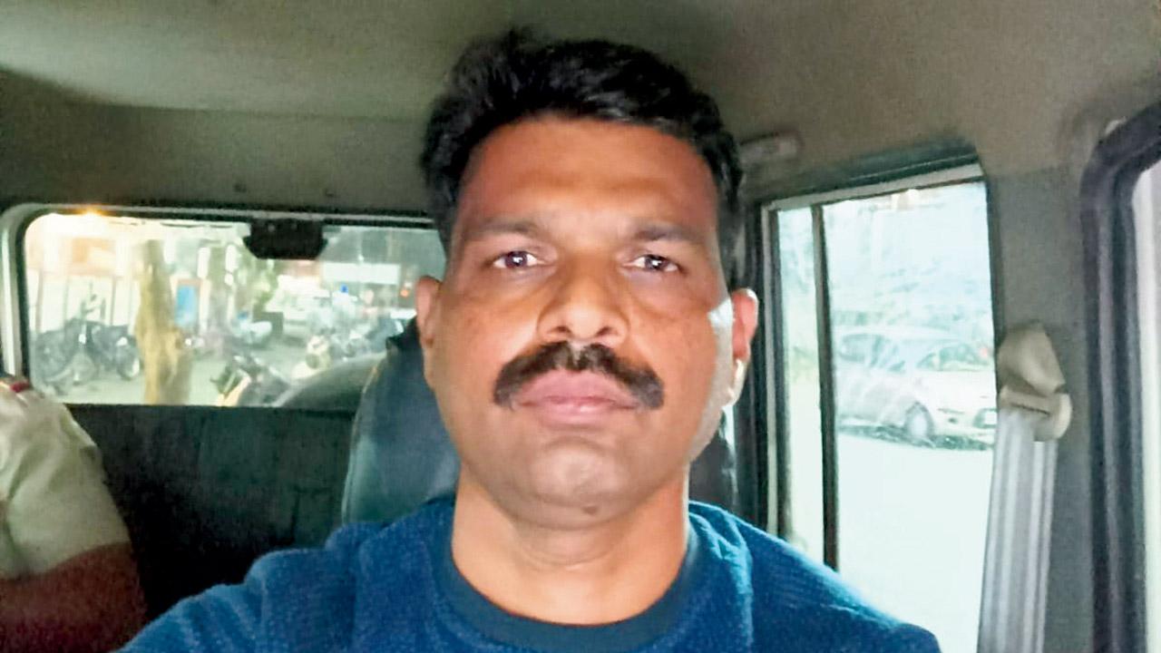 Head Constable Sunil Malavkar, who became a cabbie for the operation