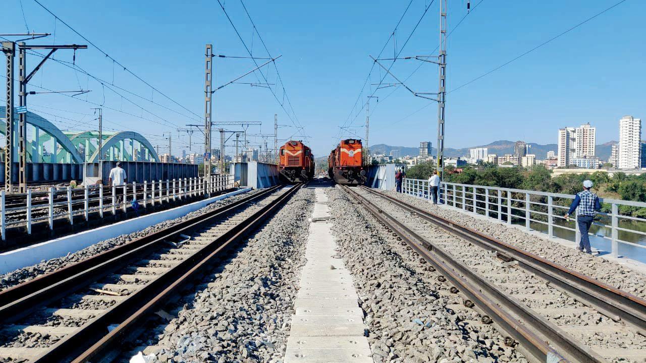 New creek bridge and slow lines at Thane to open today