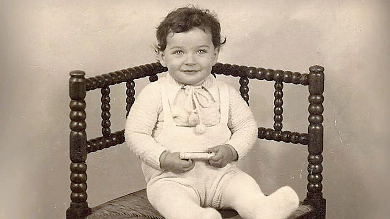 Tswi Josef Herschel as a baby
