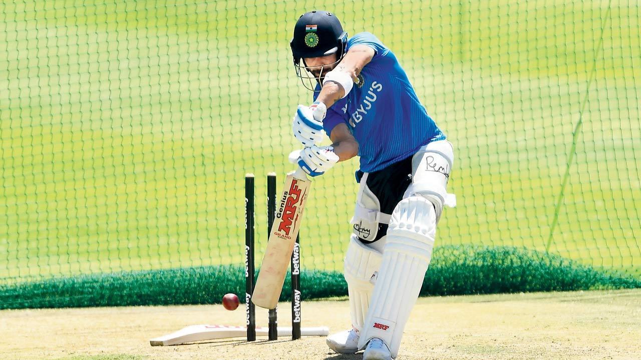 IND v SA: Virat Kohli hits nets, could return for final Test