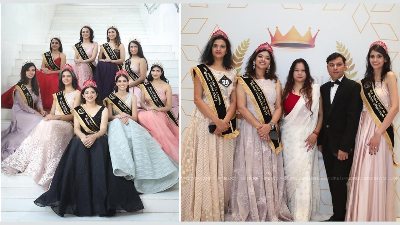 Winner of Mrs India One in a Million 2021