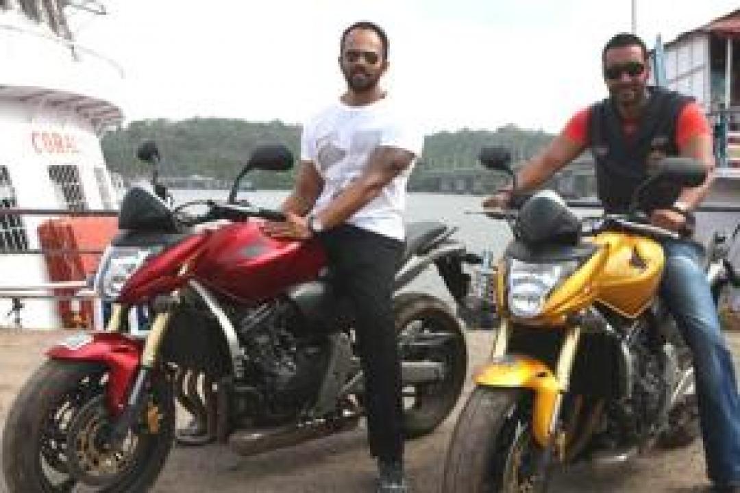 Ajay Devgn and Rohit Shetty