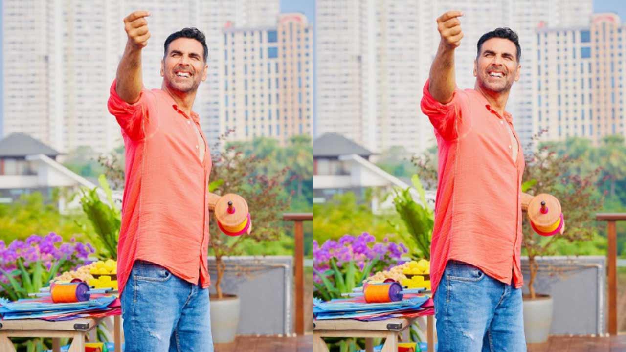 'May Makar Sankranti bring new hope and joy,' shares Akshay Kumar as he flies kite on the festival