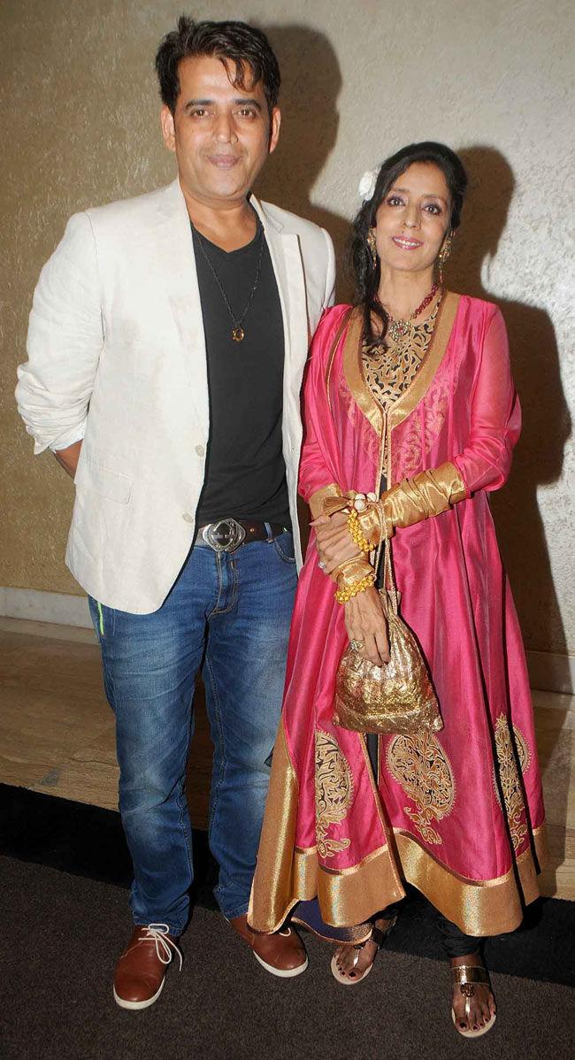 Ravi Kissen with Medha Jalota