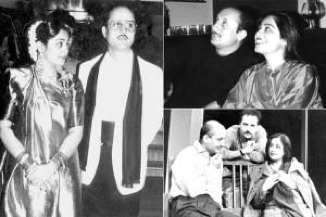 Anupam Kher's black-and-white photos