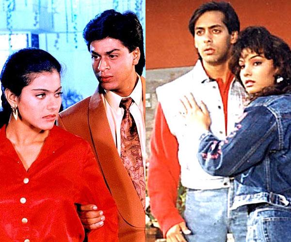 Baazigar: Although rivals at one point before they made up in 2014, Salman Khan indirectly aided Shah Rukh Khan. Baazigar went to SRK only because Salman rejected the film. Years later, Salman was to comment, 'If I had done Baazigar, there would be no Mannat today.'