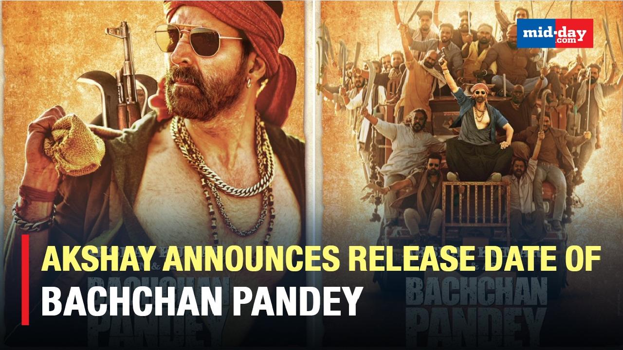 Akshay Kumar Announces Release Date Of Bachchan Pandey, Unveils Two New Posters