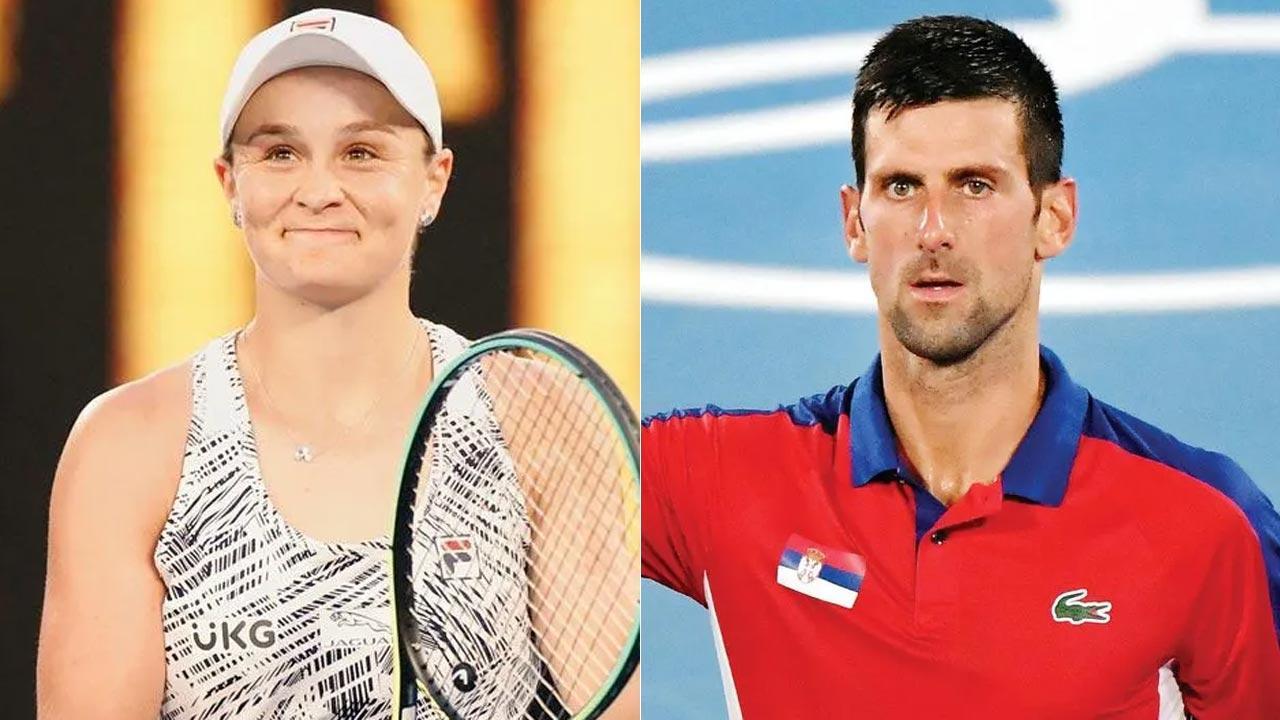 Ashleigh Barty, Novak Djokovic retain No.1 spots