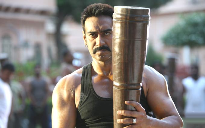 Bol Bachchan: This film furthered Ajay's image as a romantic-comic hero. As the big-shot of a village, the actor was a complete natural.