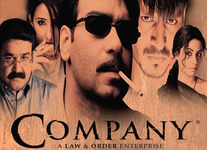 Company: In this highly-stylised RGV gangster film, Ajay plays the leader of a major underworld outfit with utmost panache.