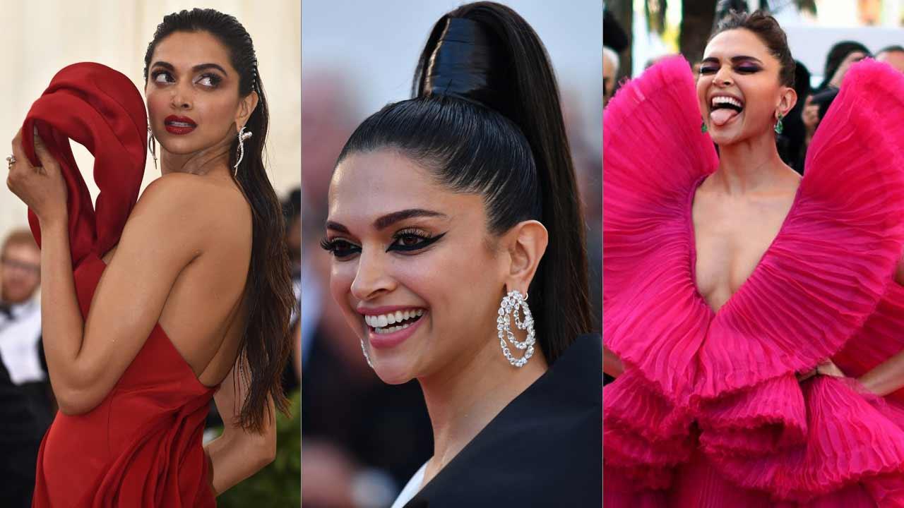 Deepika Padukone Brings Back Dark Bold Lips In Fashion Yet Again