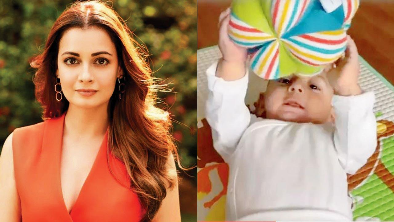 Dia Mirza and son