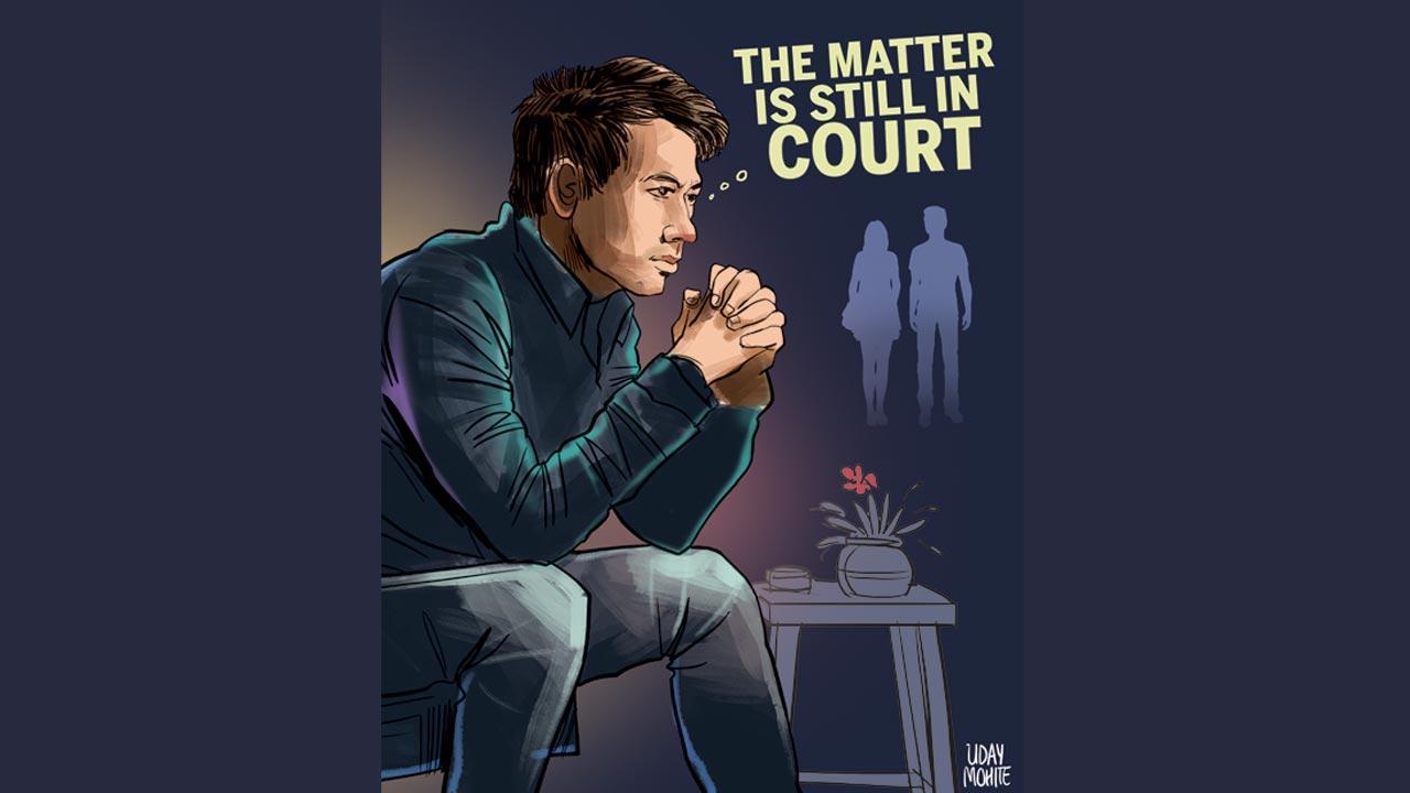 She moved on even before our divorce!