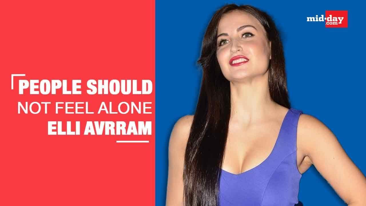 Actress Elli AvrRam Speaks On Mental Health Awareness, Fitness And Much More